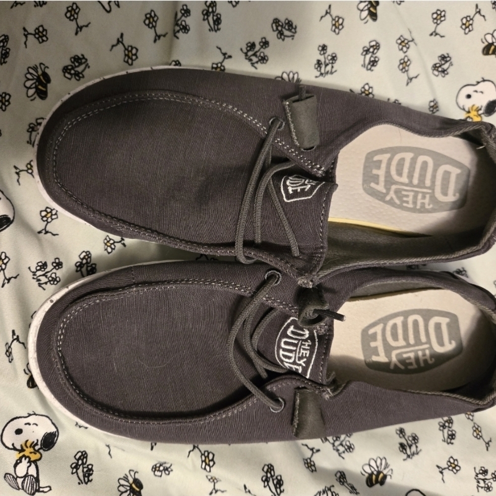 Hey Dude Kids Gray Sneakers